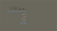 Desktop Screenshot of mclementsphotography.com